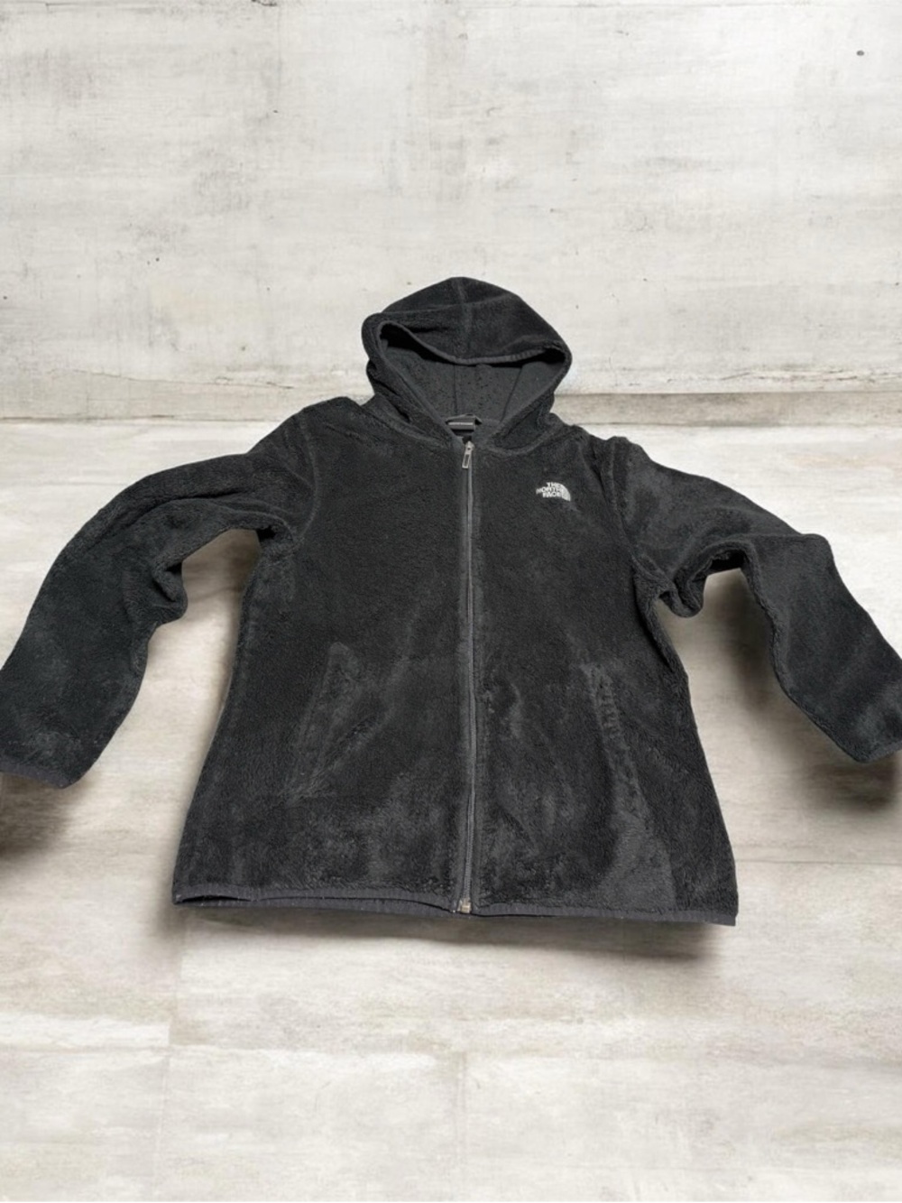 The North Face Women Black Fleece Full-Zip Hoodie
